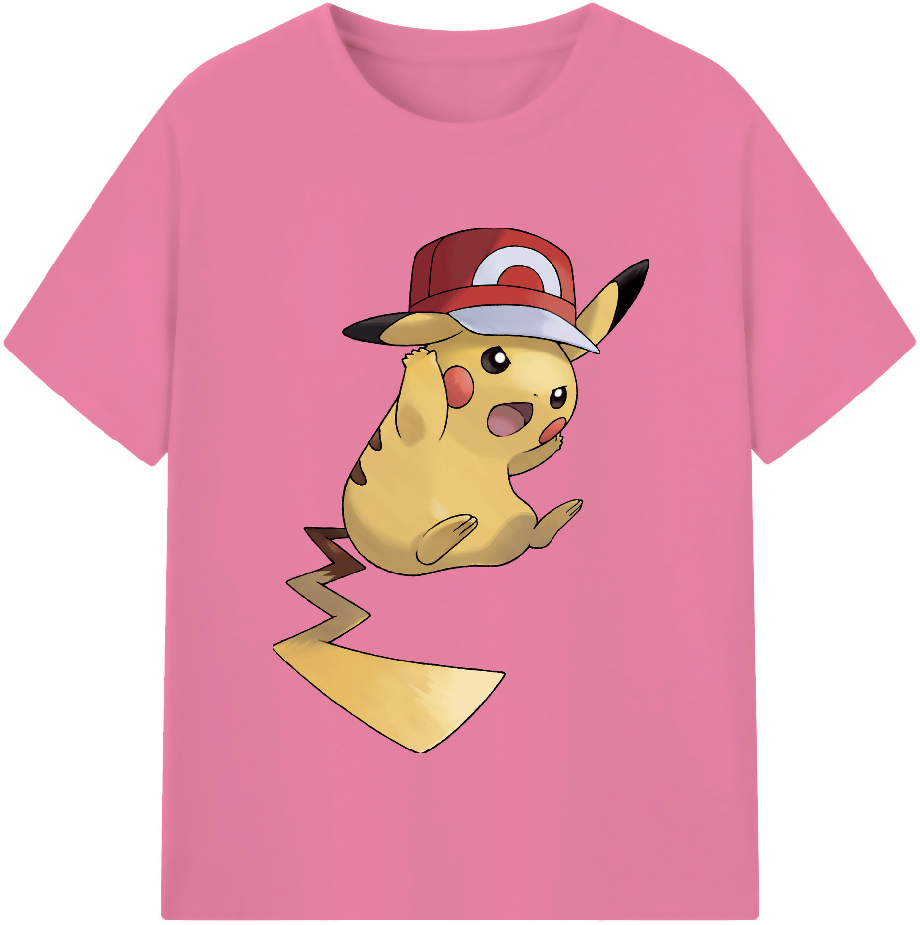 （画像用） ポケットモンスター Pokémon 綿100％半袖Tシャツ（フロントプリント）